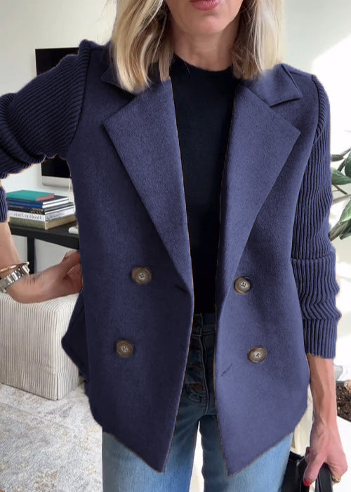Jannine - Abrigo tipo blazer informal, elegante y versátil