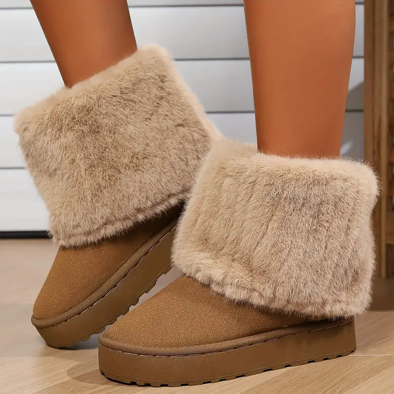 Elizabeth – Botas de altura media con punta redonda