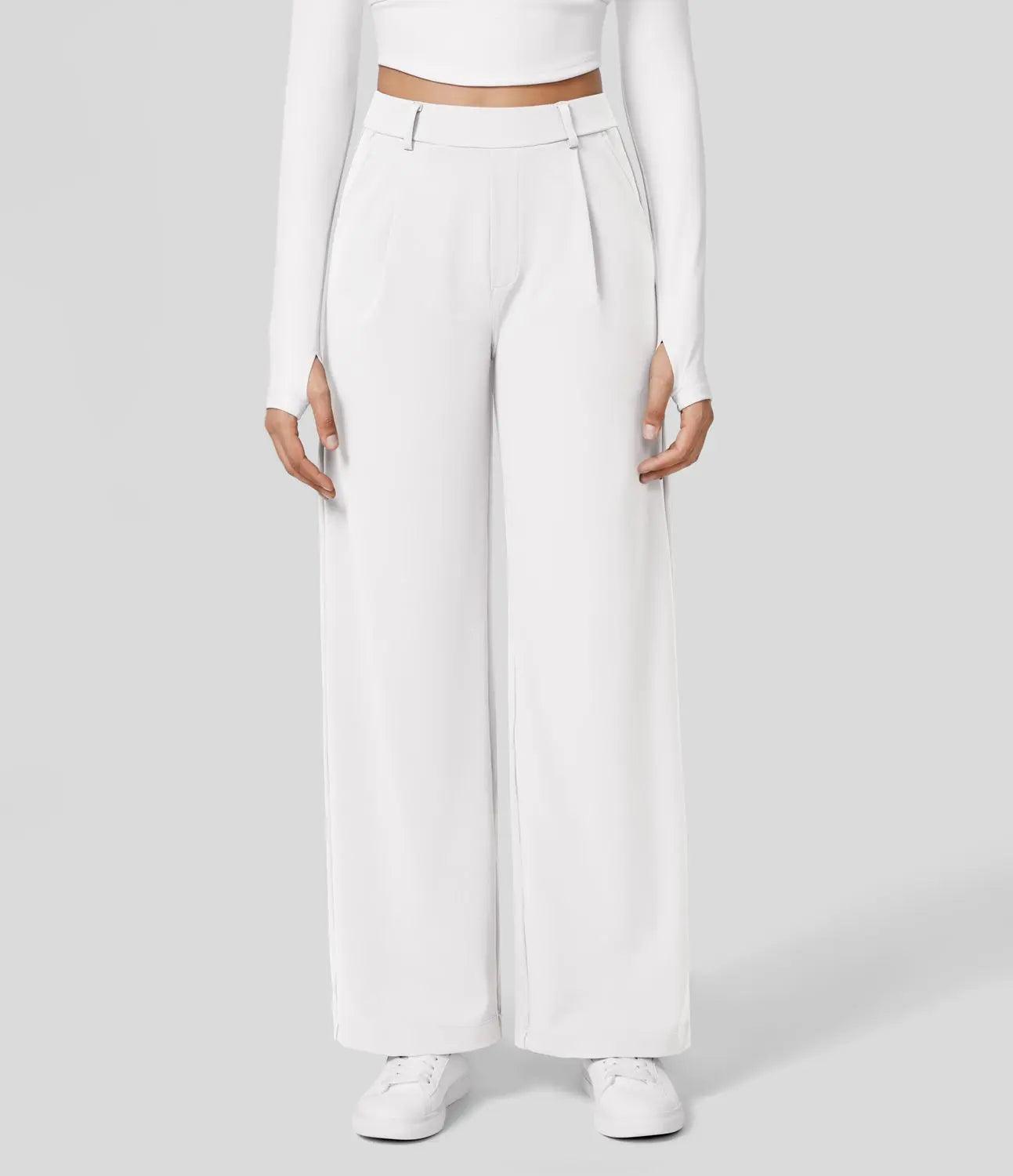 Natalya - Elegante pantalón casual de pierna recta