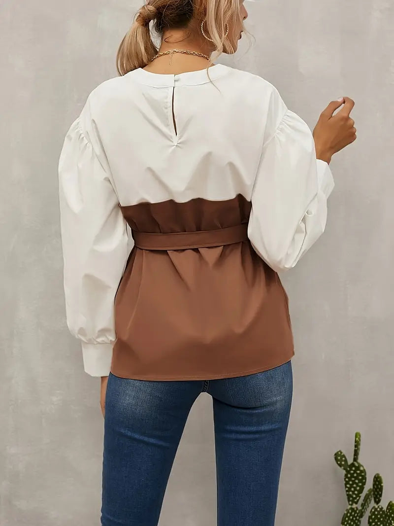 Eden – Elegante top de manga larga