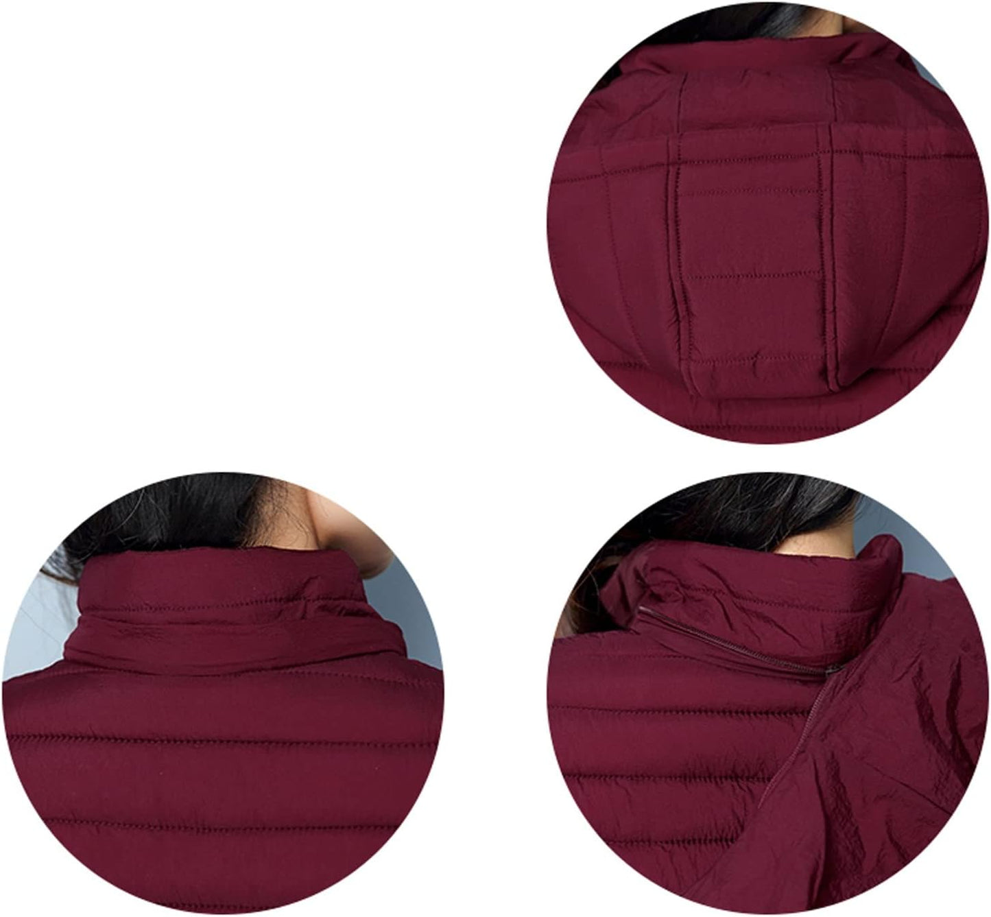 Andrea – Chaqueta acolchada con capucha extraíble