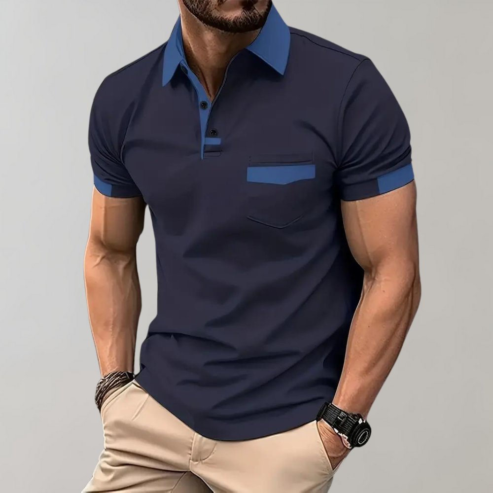 Leonel - Polo cómodo de estilo casual