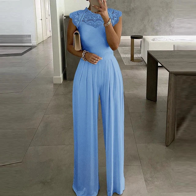 Rafaela - Mono de pierna ancha elegante y con clase