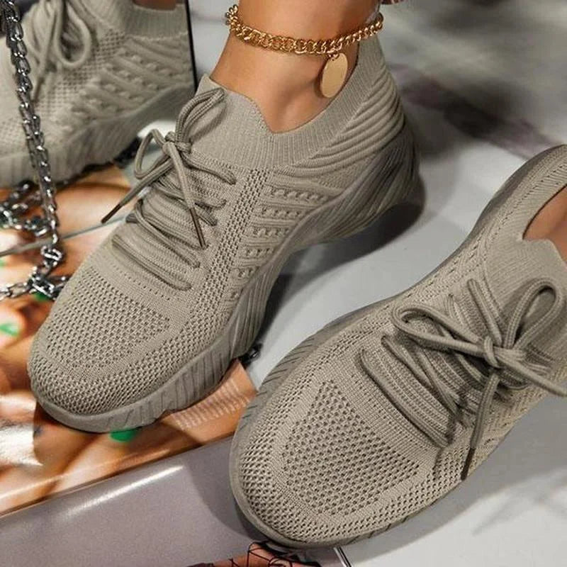 Adelia - Zapatillas ortopédicas de malla para mujer
