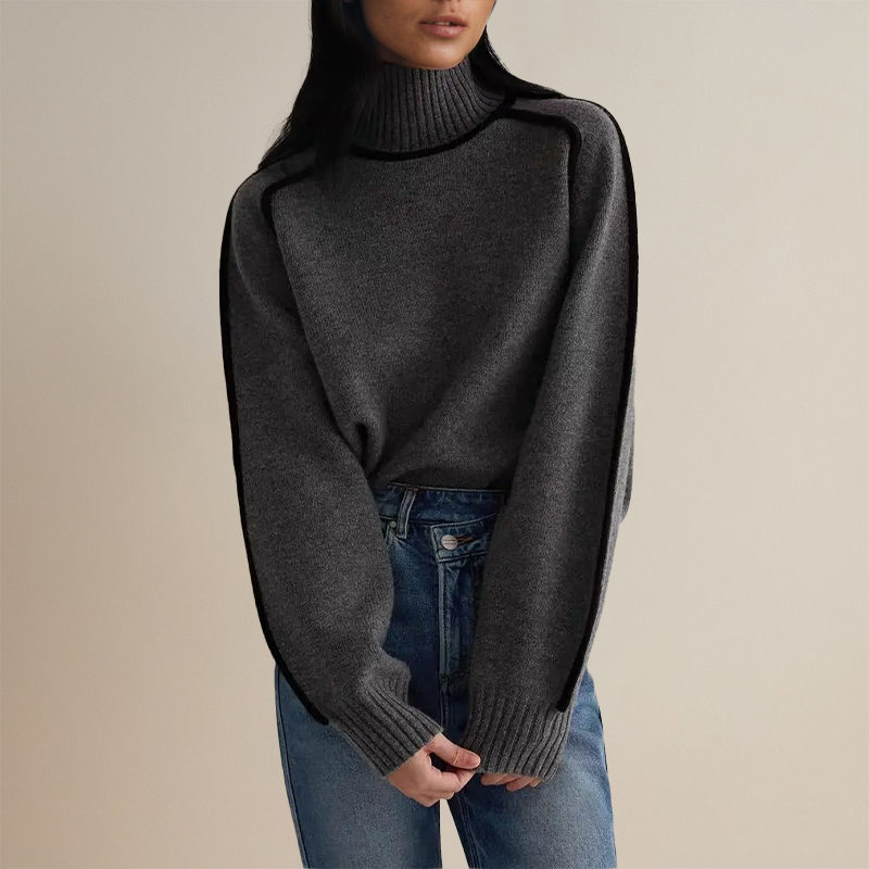 Lara - Jersey de cuello alto