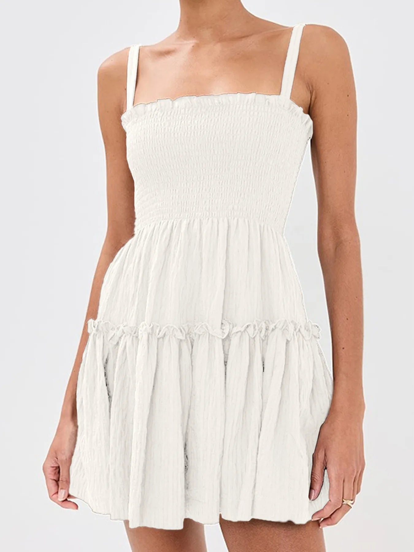 Geraldine - Minivestido tubo sin mangas chic