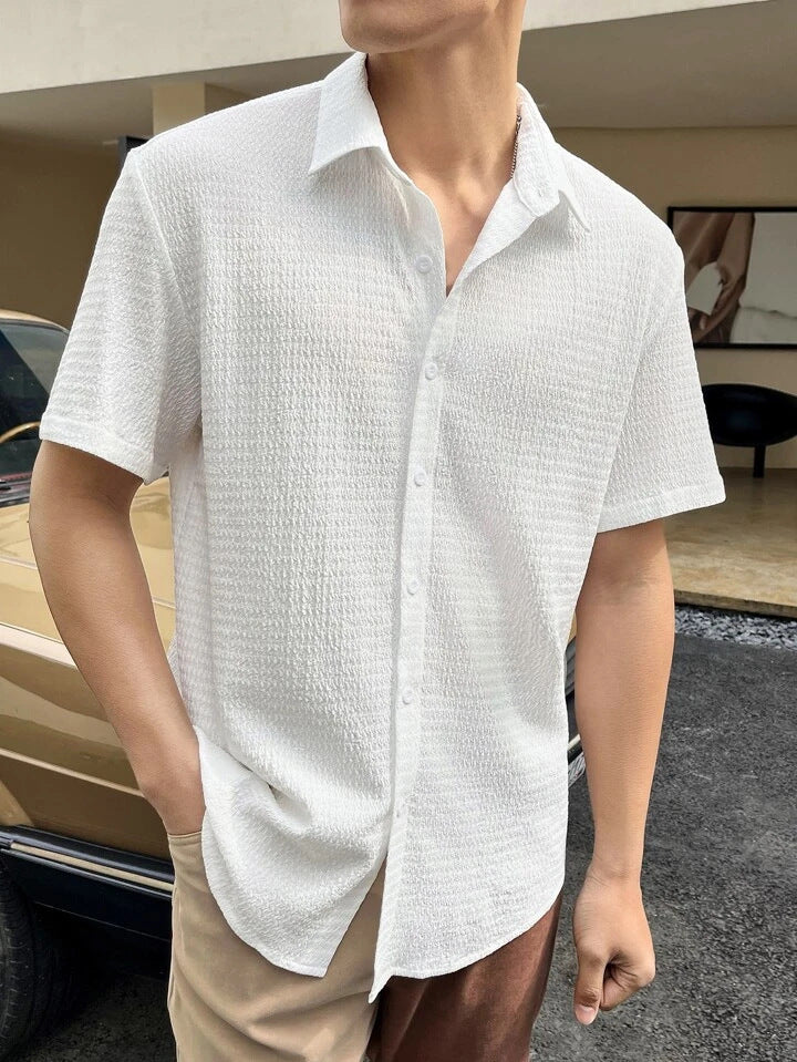 Joseph - Elegante polo abotonado de manga corta
