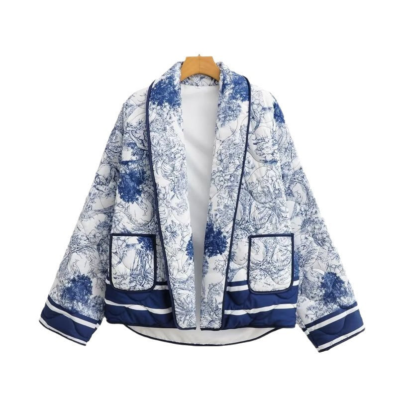 Bambi - Chaqueta acolchada estampada