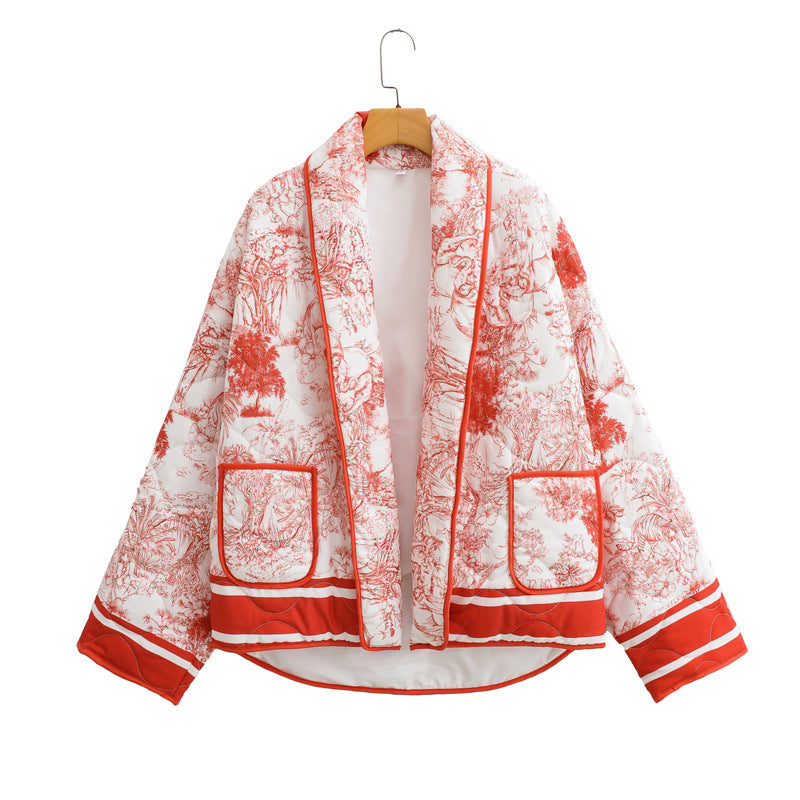 Bambi - Chaqueta acolchada estampada