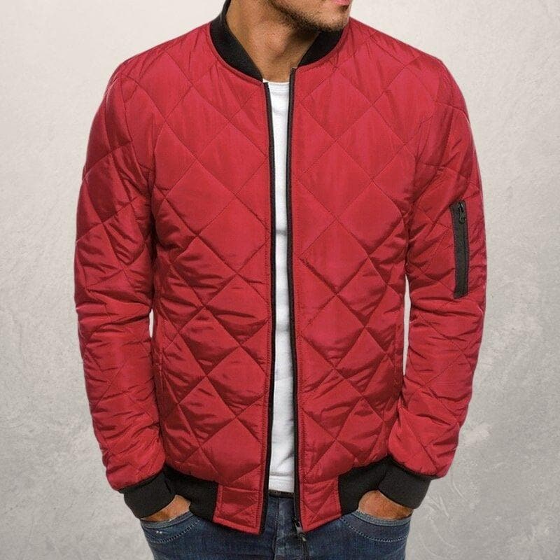Emilio - Bomber acolchada casual para hombre