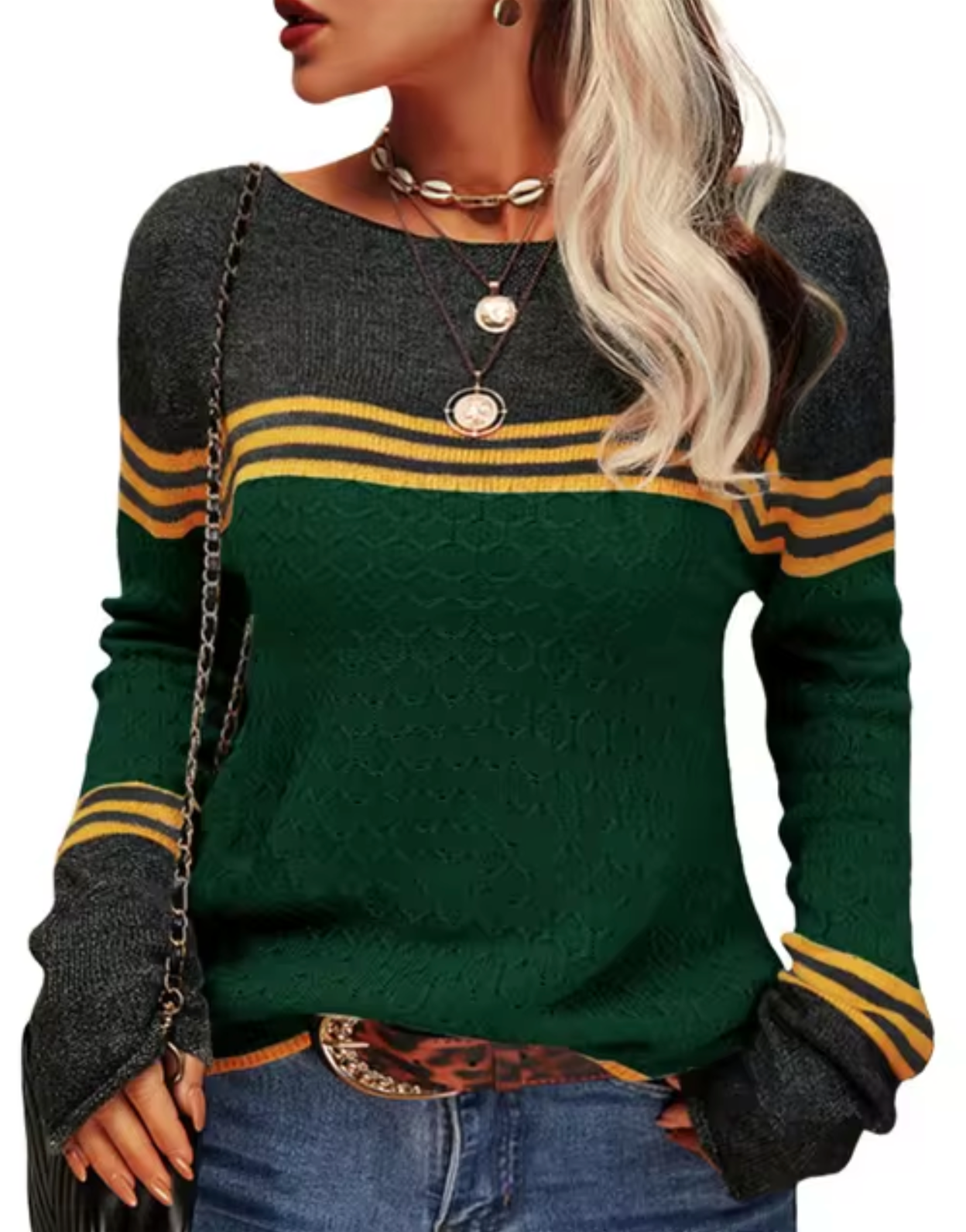 Rosie – Jersey de punto slim fit