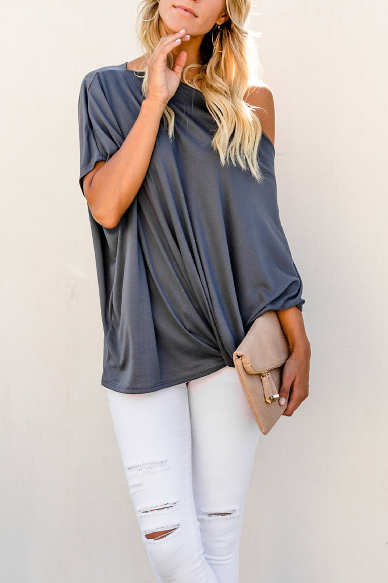 Cherry - Blusa Elegante con Un Hombro