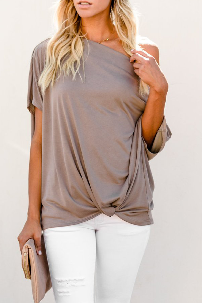 Cherry - Blusa Elegante con Un Hombro