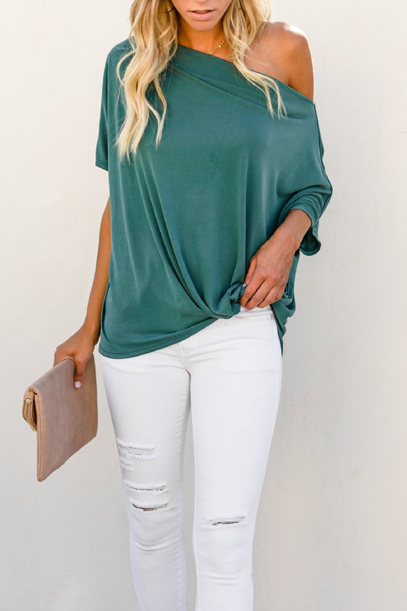 Cherry - Blusa Elegante con Un Hombro