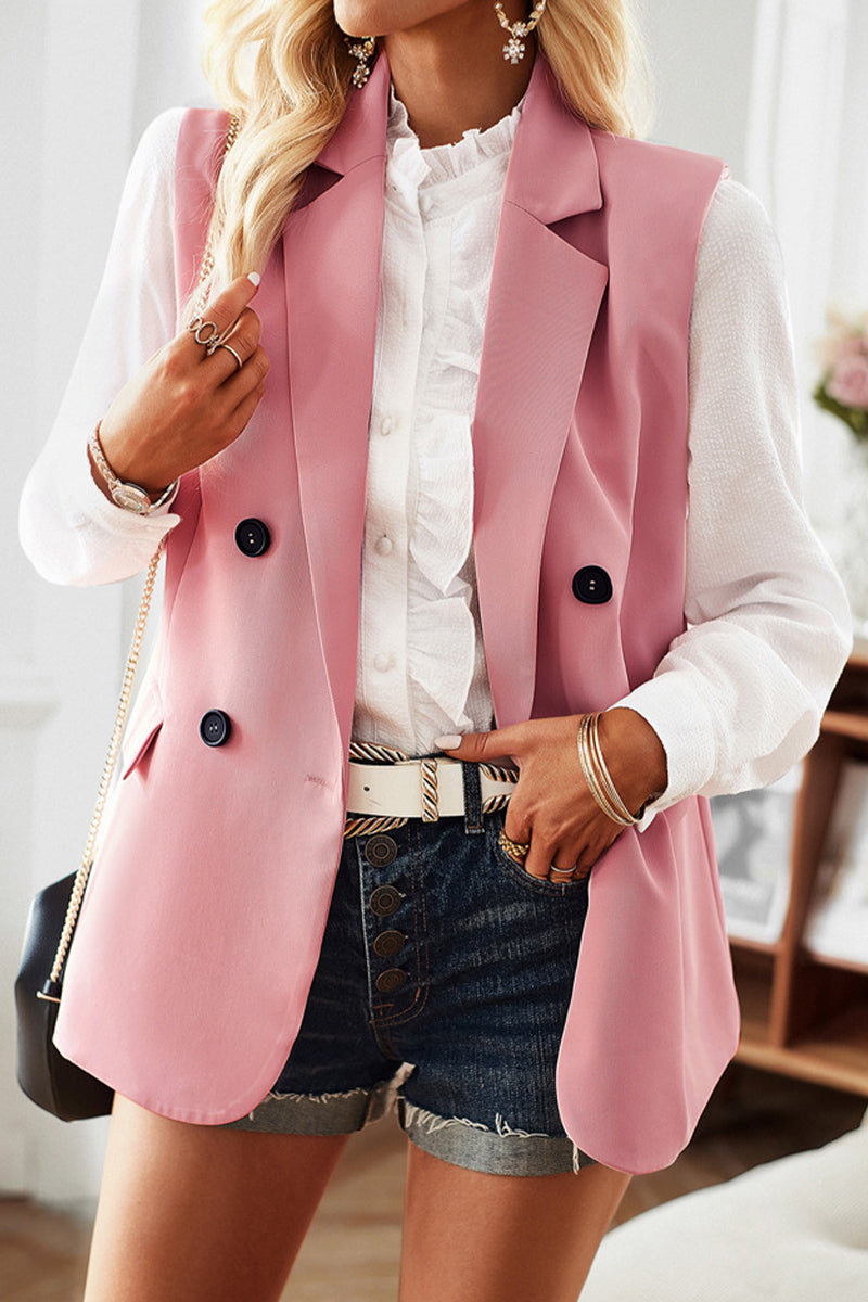 Evaline - Chaleco elegante suelto sin mangas