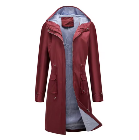 Bethany - Abrigo impermeable con capucha