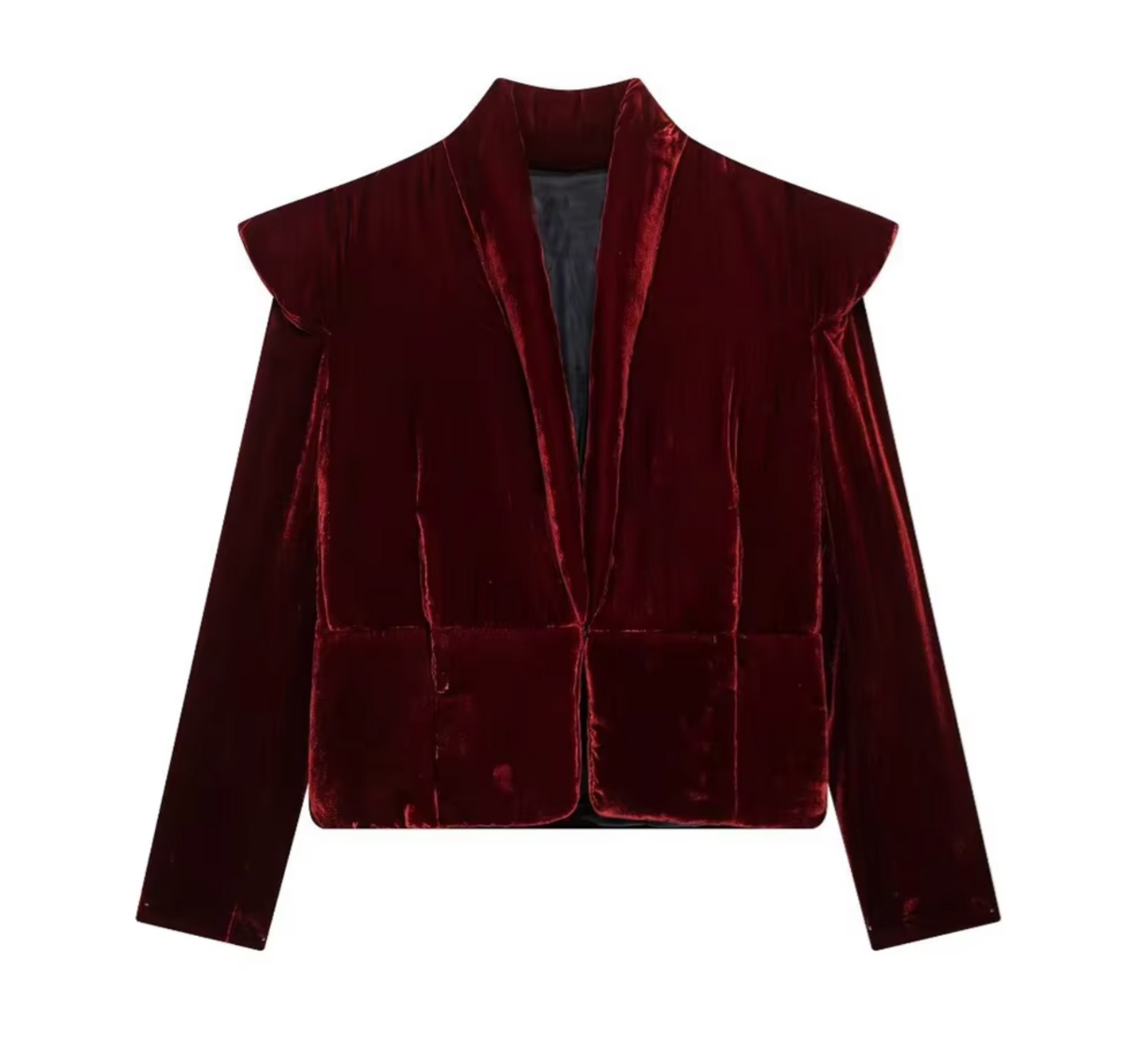 Anslie – Chaqueta forrada de terciopelo de algodón