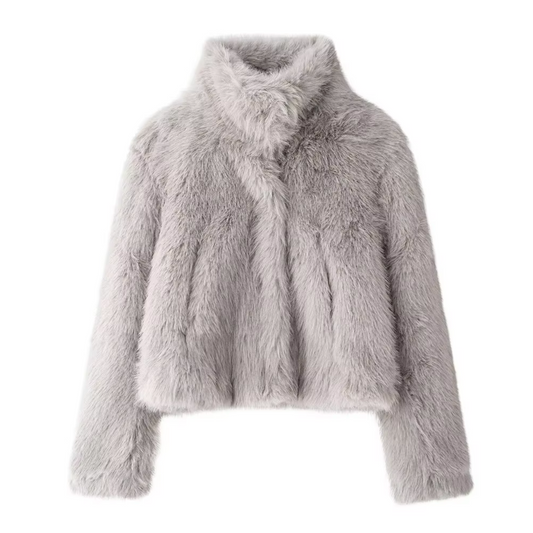 Daena – Chaqueta de pelo de felpa suave