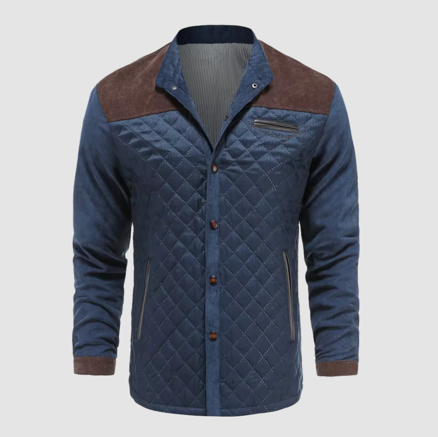 Axel – Elegante chaqueta vaquera acolchada