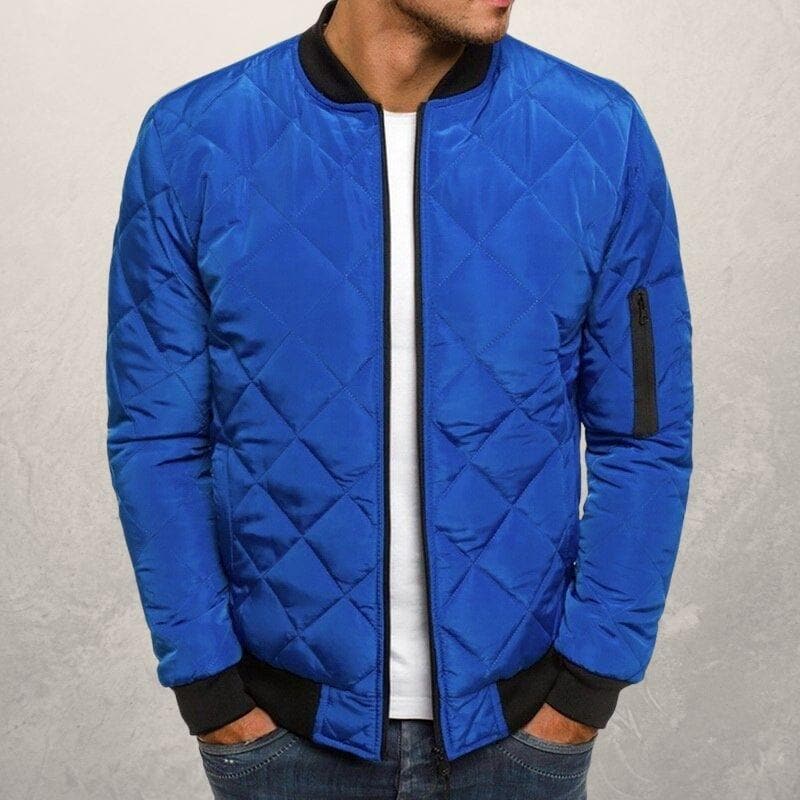 Emilio - Bomber acolchada casual para hombre