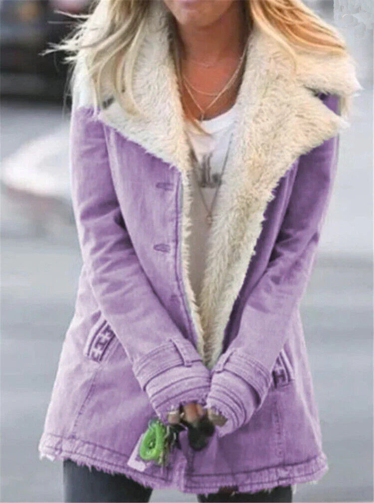 Ada - chaqueta de lana de invierno