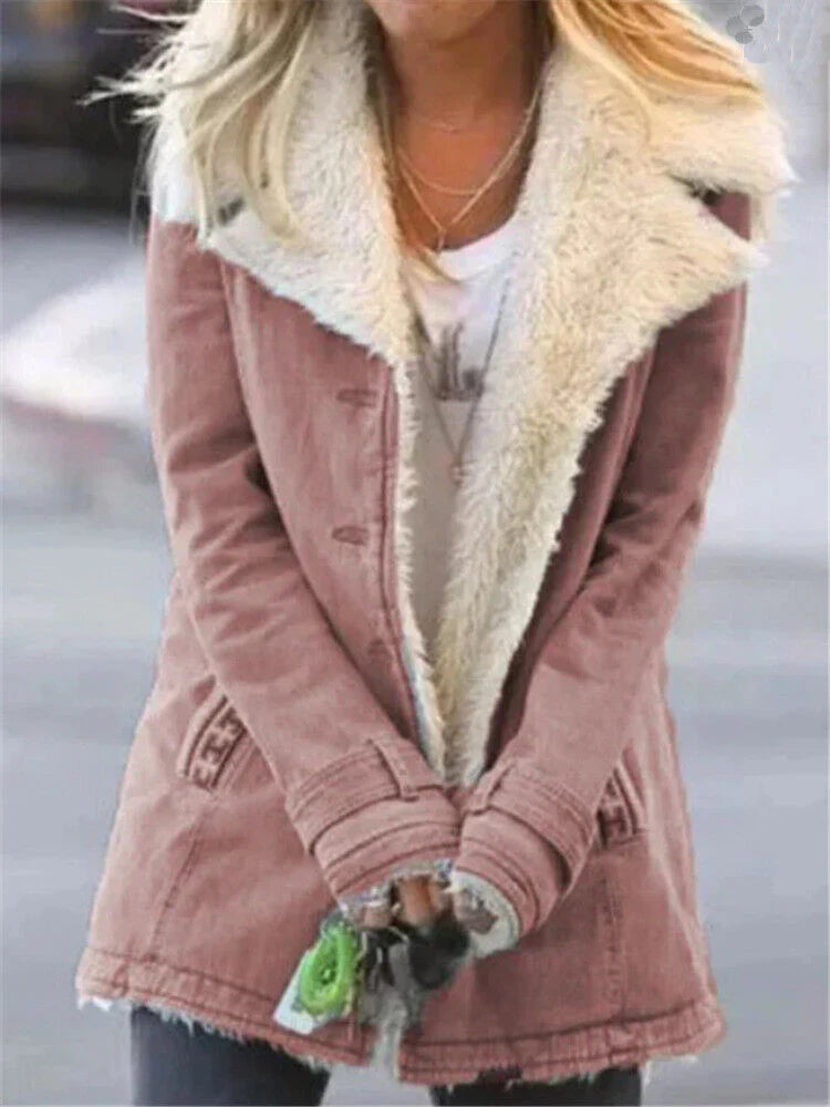 Ada - chaqueta de lana de invierno