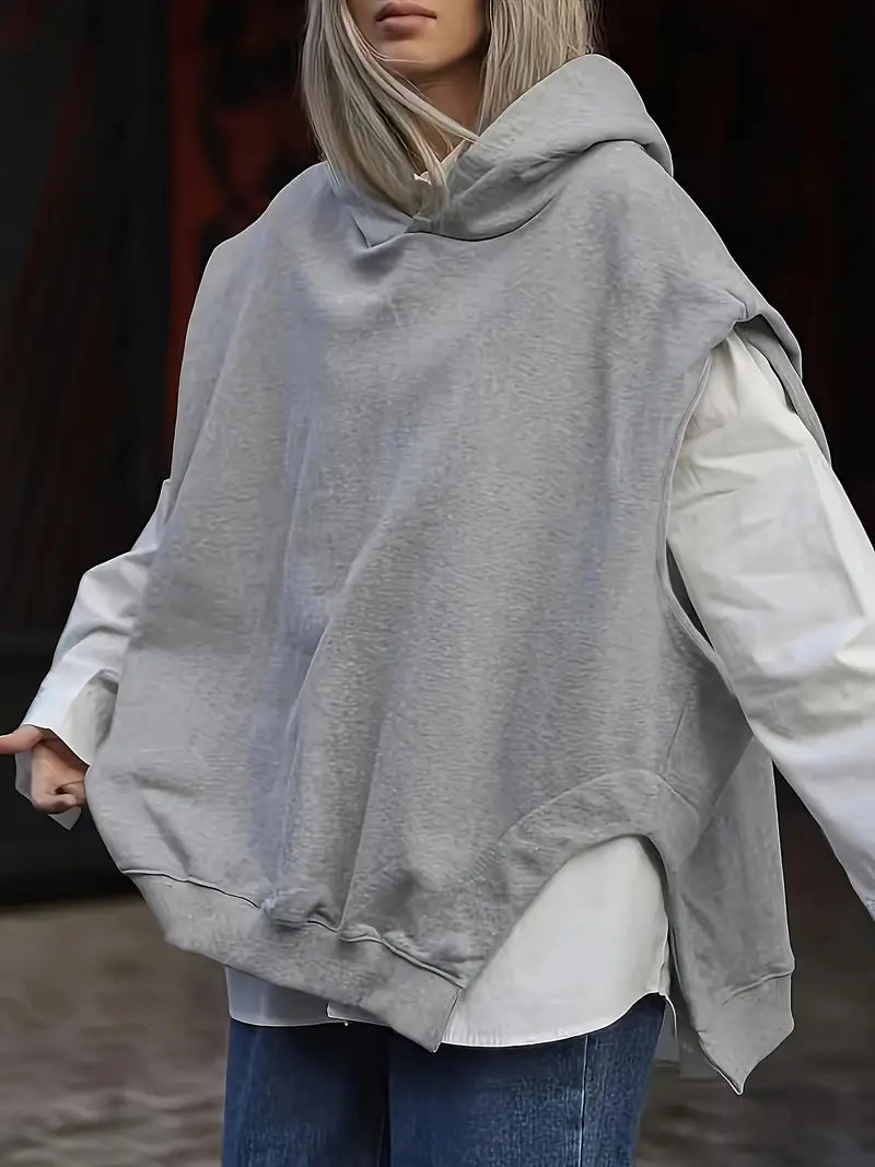 Ditta – Sudadera con capucha de algodón con estilo