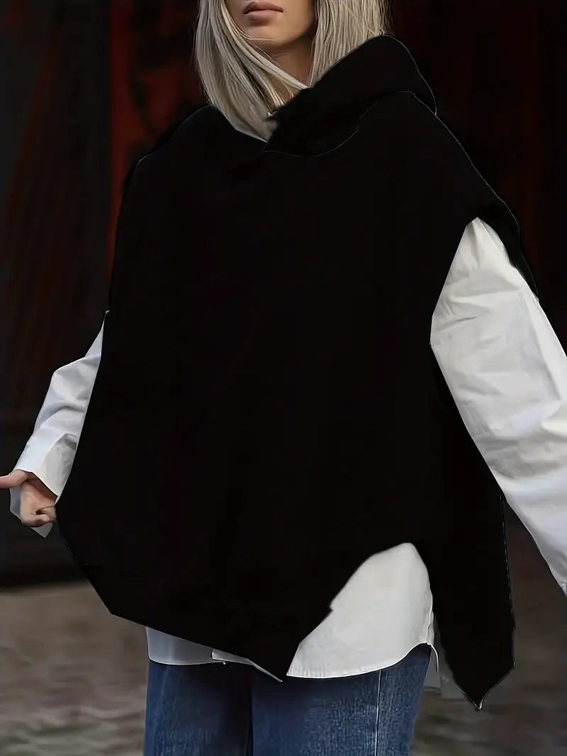 Ditta – Sudadera con capucha de algodón con estilo