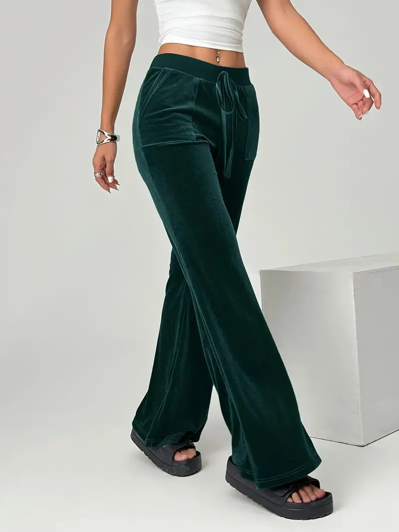Xanthe – Pantalón de terciopelo