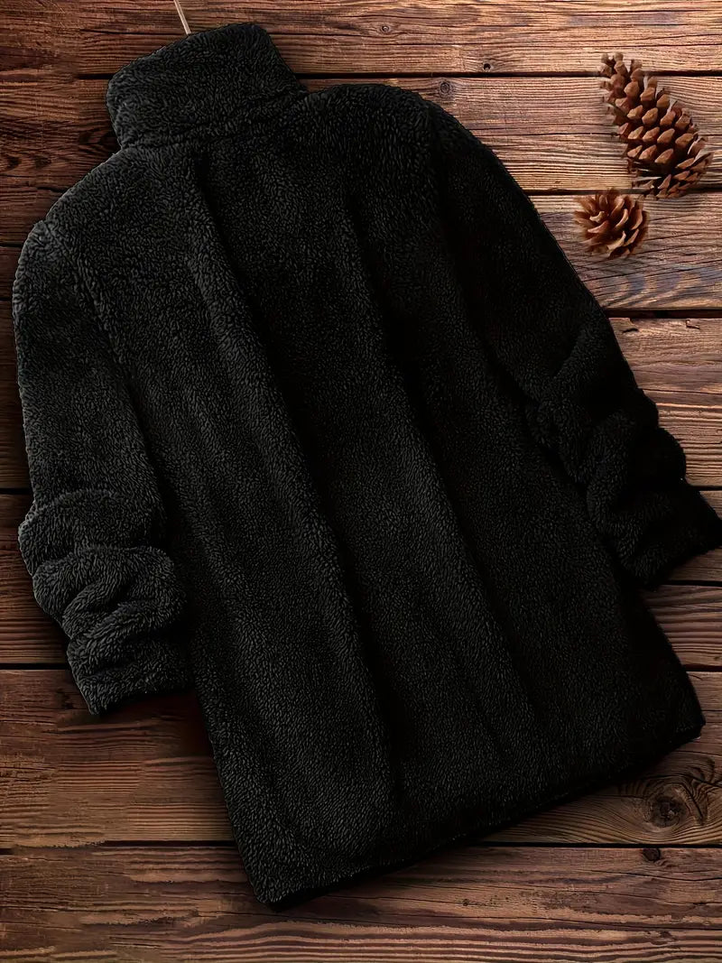 Aja – Chaqueta de peluche suave y acogedora