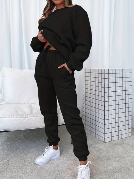 Analyn - Casual elegante sudadera y pantalones jogger chándal