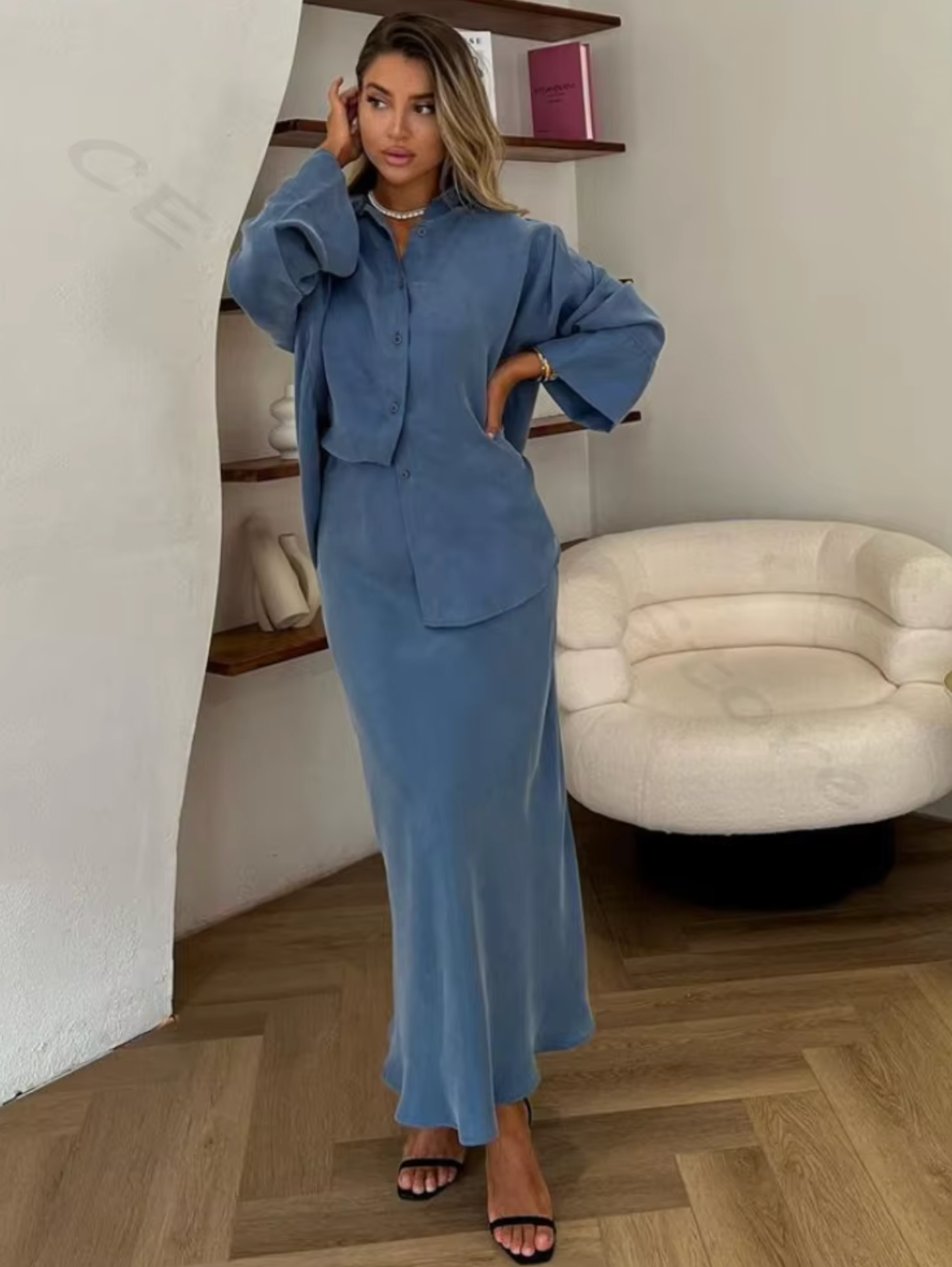 Audrey – Elegante conjunto de dos piezas