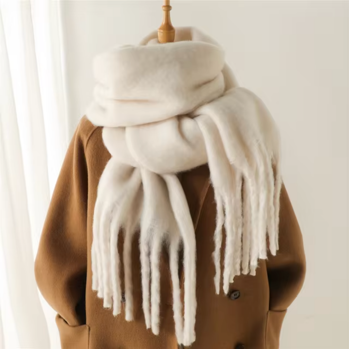 Oneka - Bufanda de invierno de cachemir