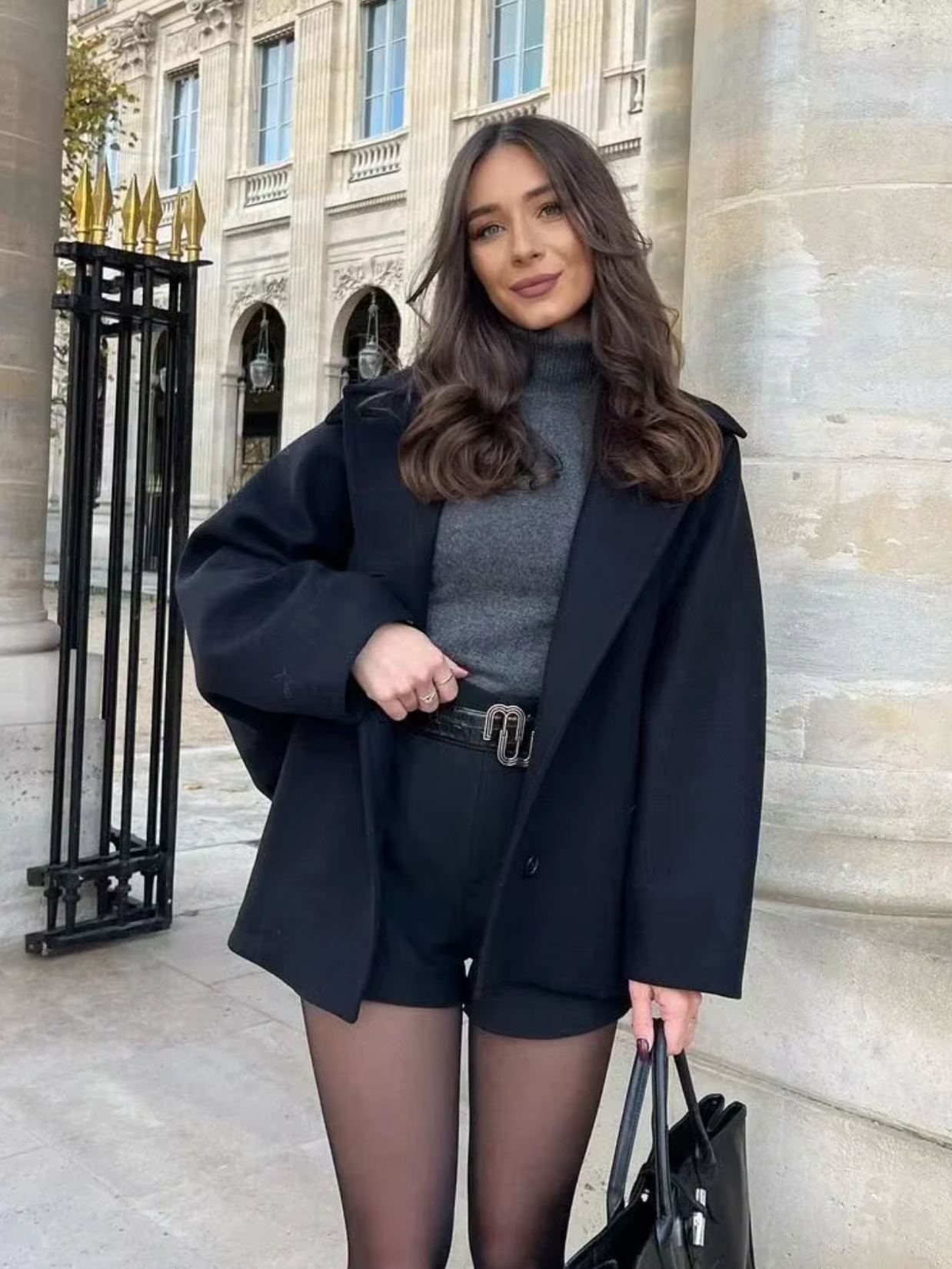 Atasha – Abrigo de lana con estilo