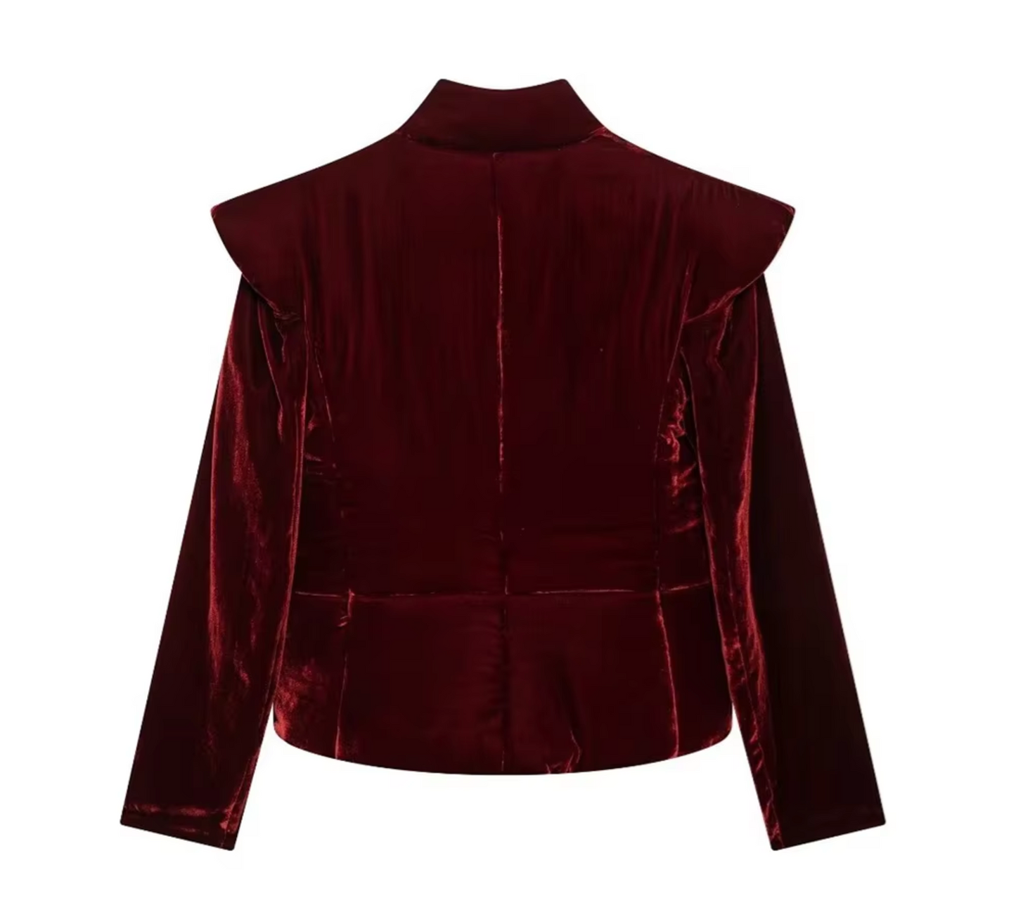 Anslie – Chaqueta forrada de terciopelo de algodón