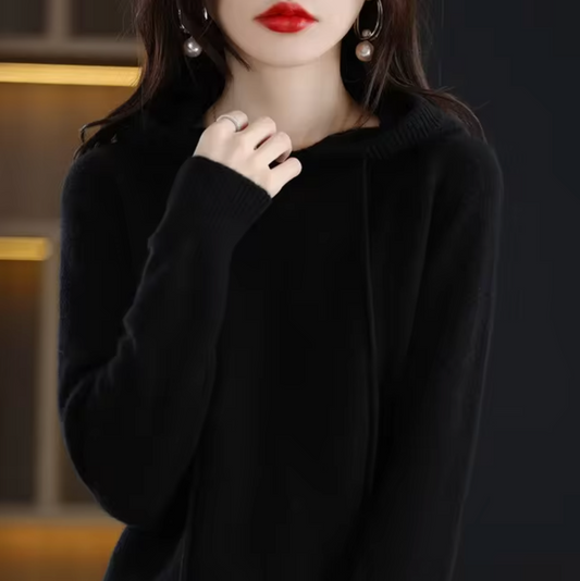 Georgia – Sudadera con capucha de punto