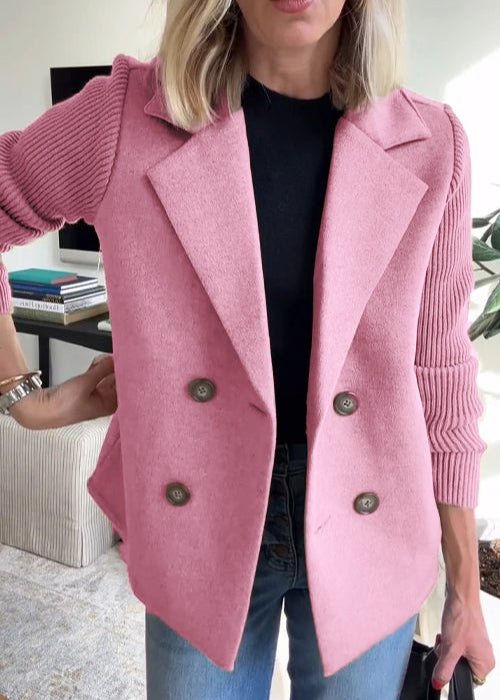 Jannine - Abrigo tipo blazer informal, elegante y versátil