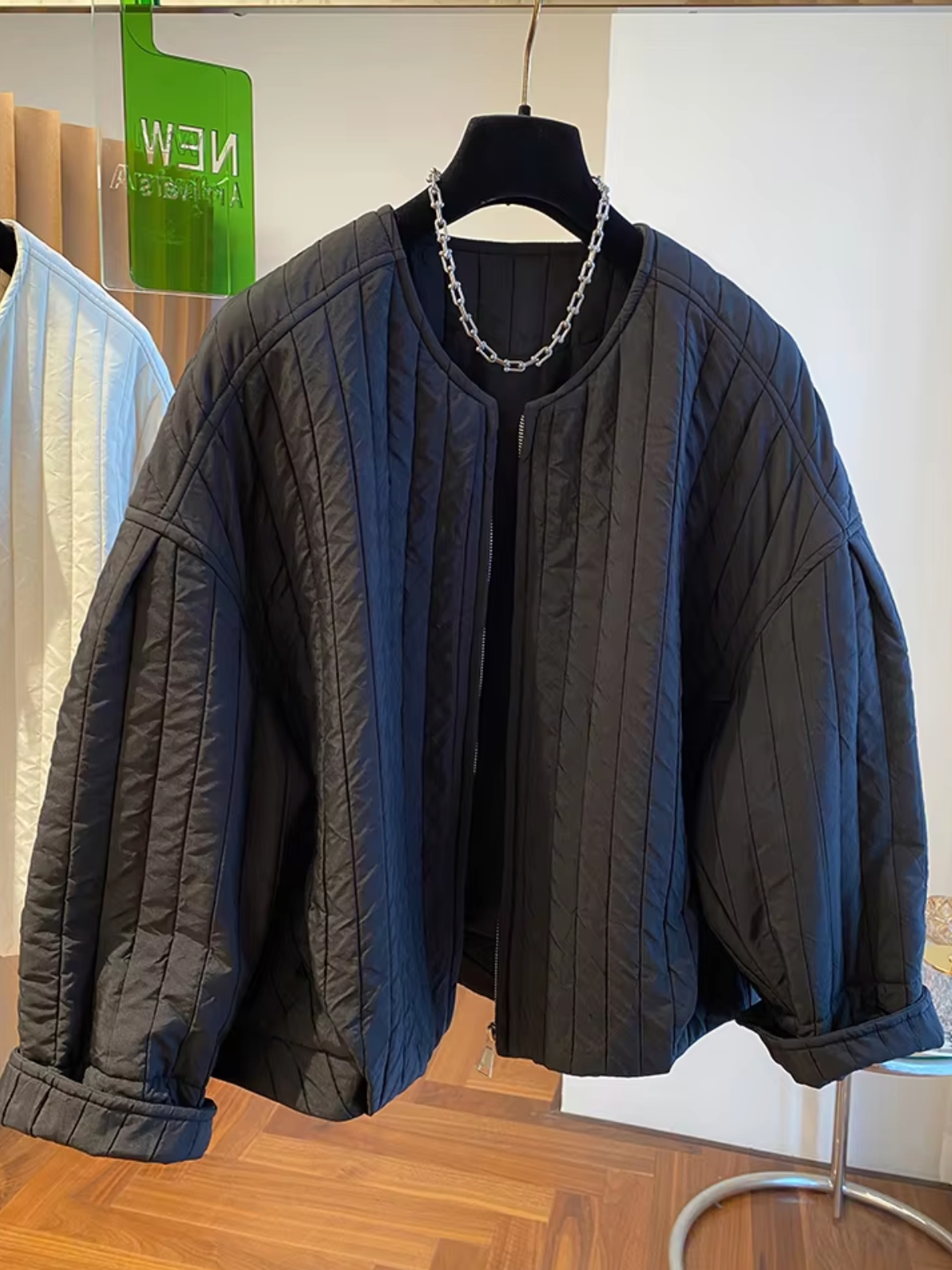 Aira - Chaqueta acolchada con cremallera