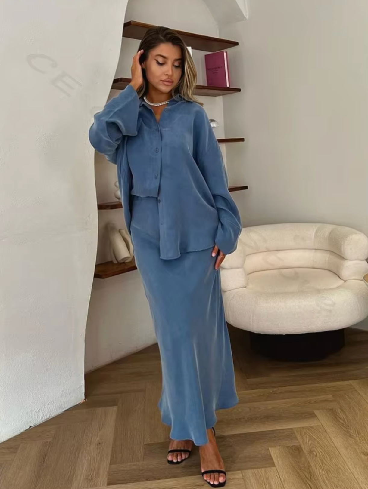 Audrey – Elegante conjunto de dos piezas
