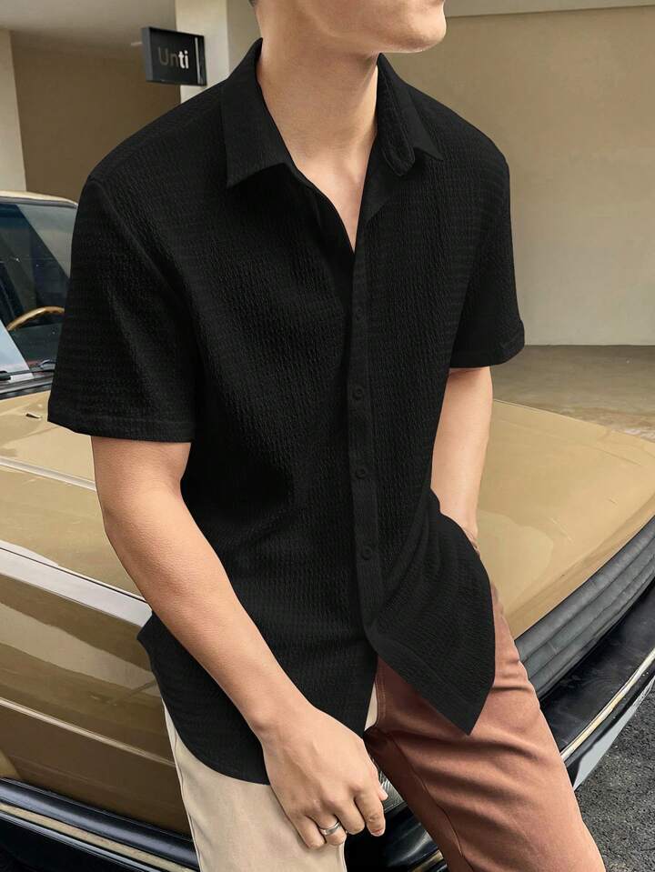 Joseph - Elegante polo abotonado de manga corta