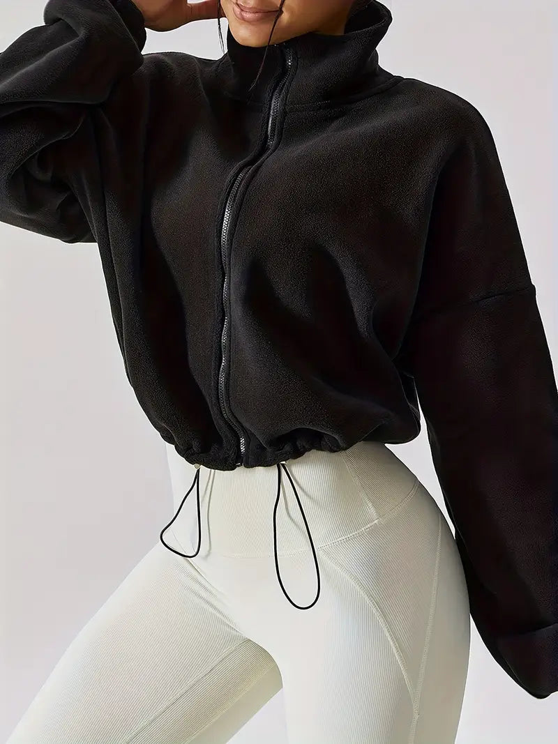Brianna – Chaqueta polar corta