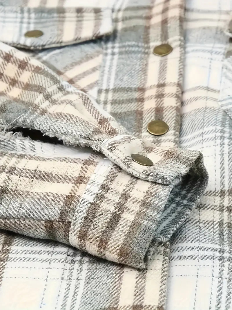 Adela - Chaqueta cálida con capucha y cremallera