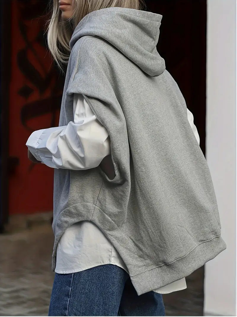 Ditta – Sudadera con capucha de algodón con estilo