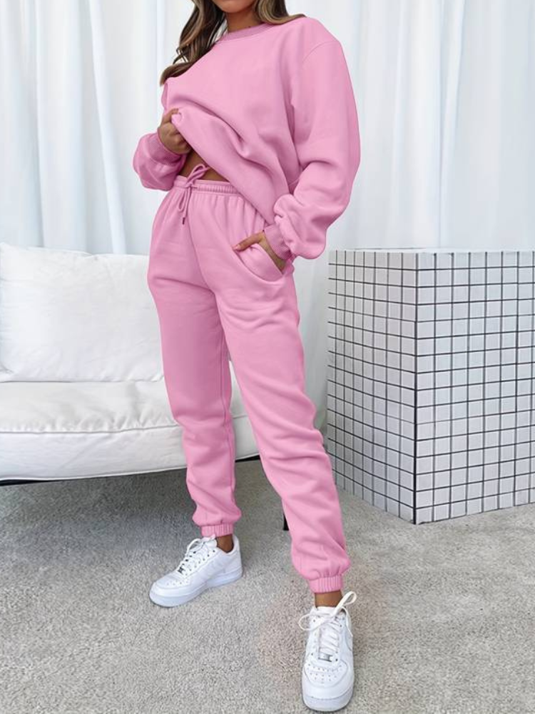 Analyn - Casual elegante sudadera y pantalones jogger chándal
