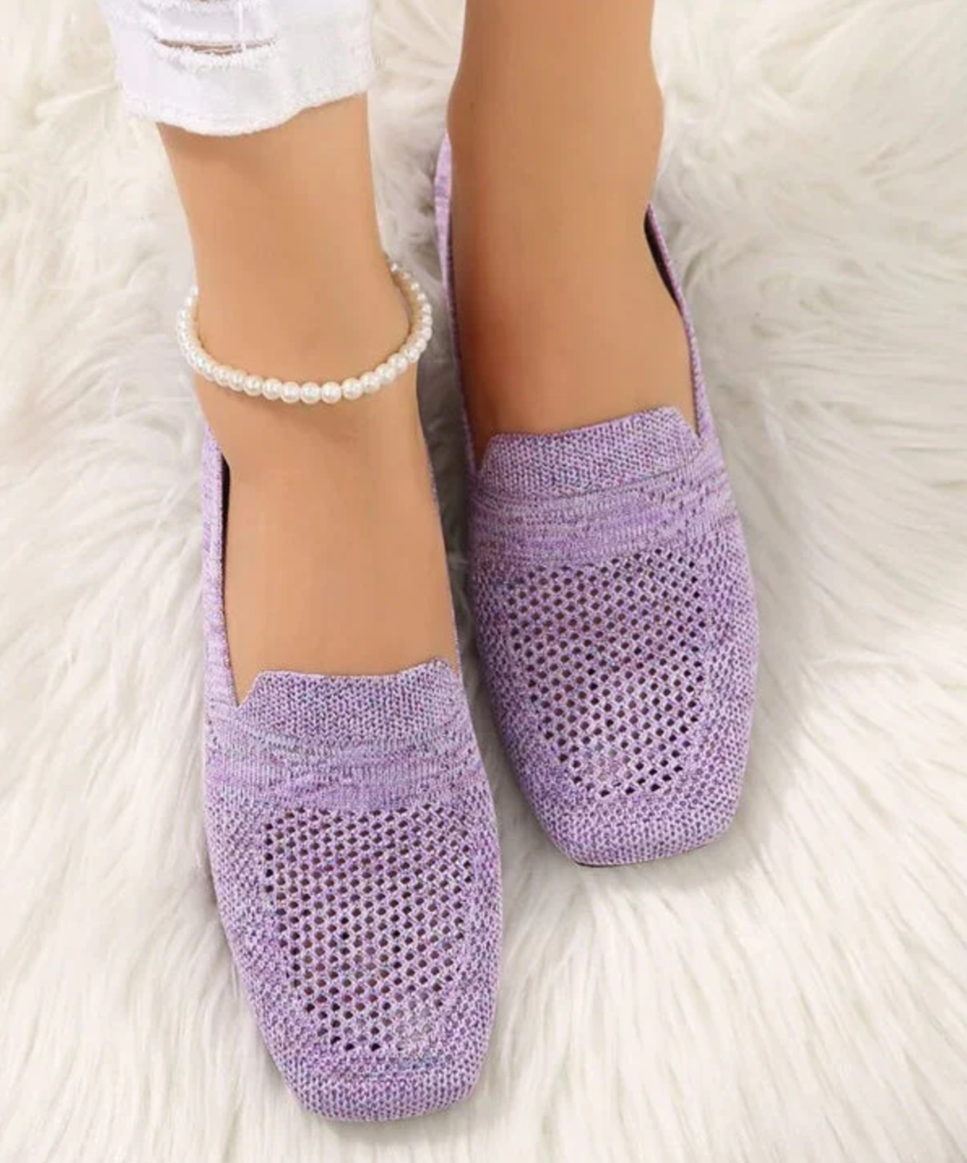 Vala – Zapatos planos cómodos de punto
