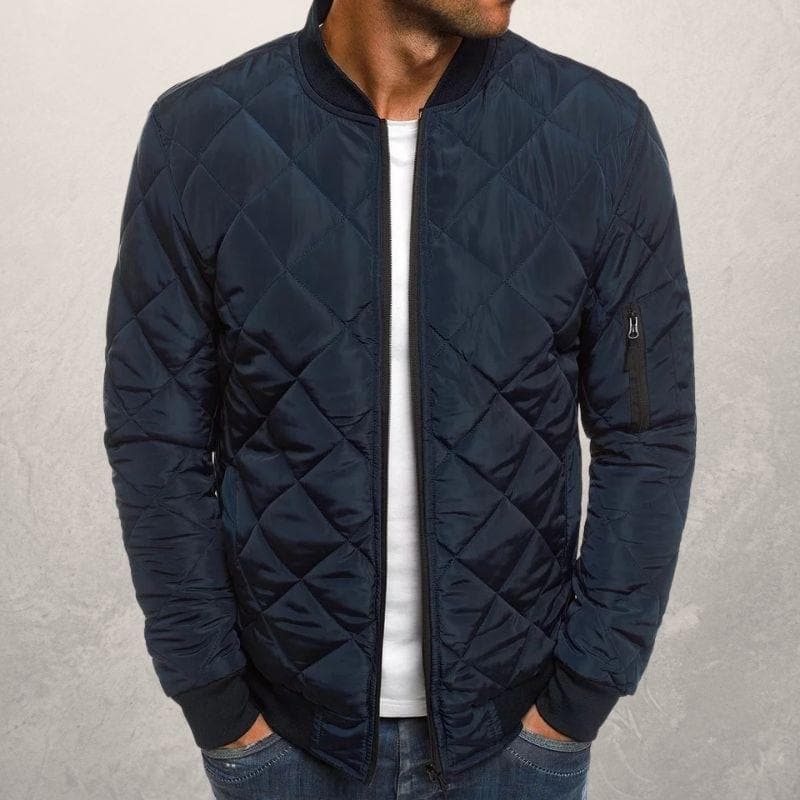 Emilio - Bomber acolchada casual para hombre
