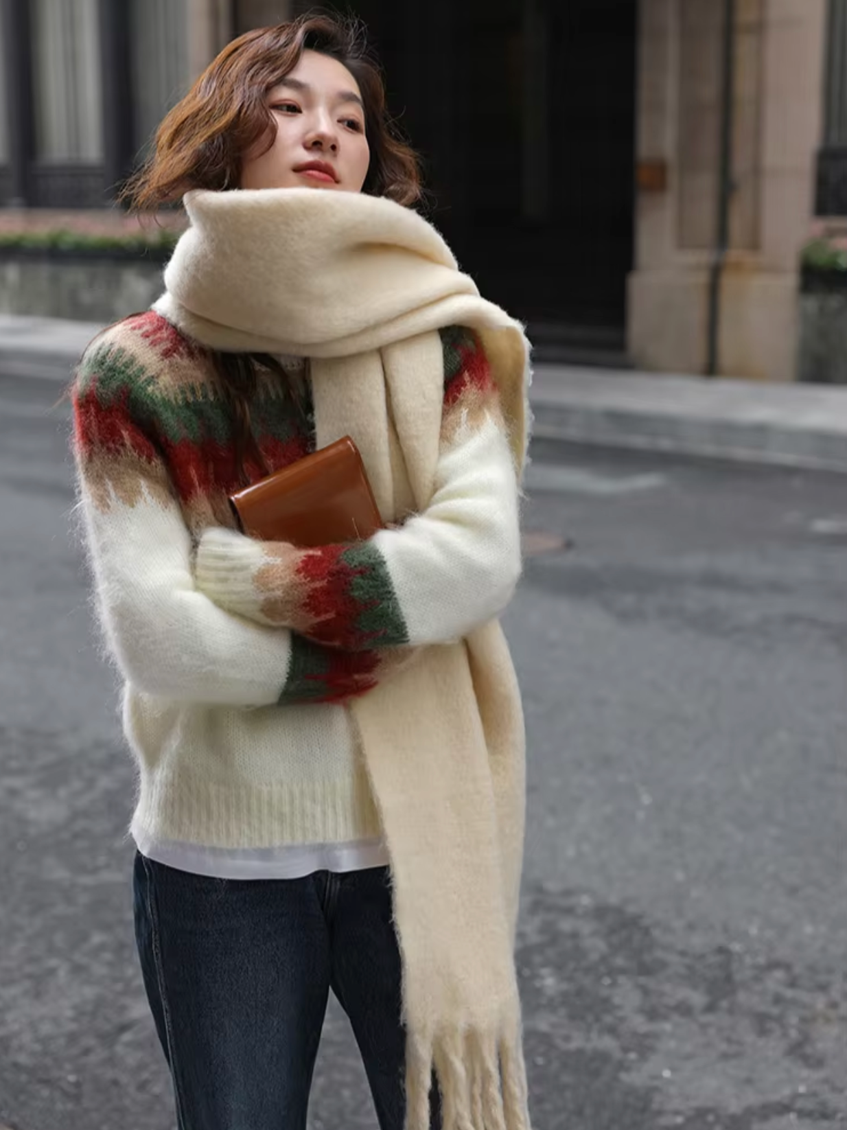 Bree - Jersey acogedor de punto