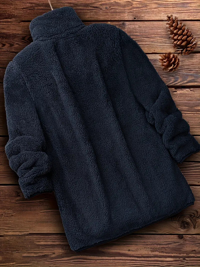 Aja – Chaqueta de peluche suave y acogedora