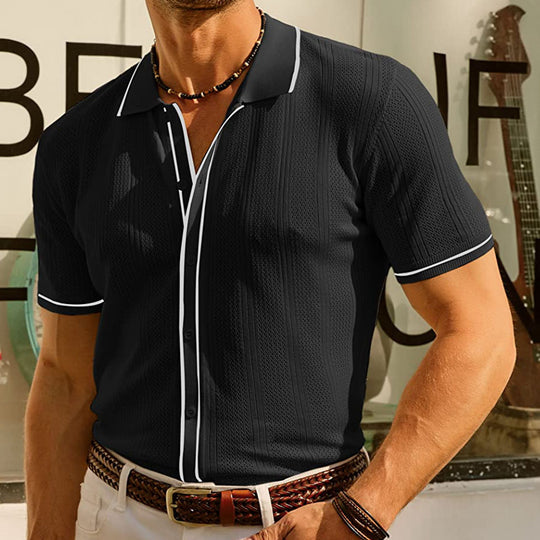 Jonah - Elegante polo de manga corta