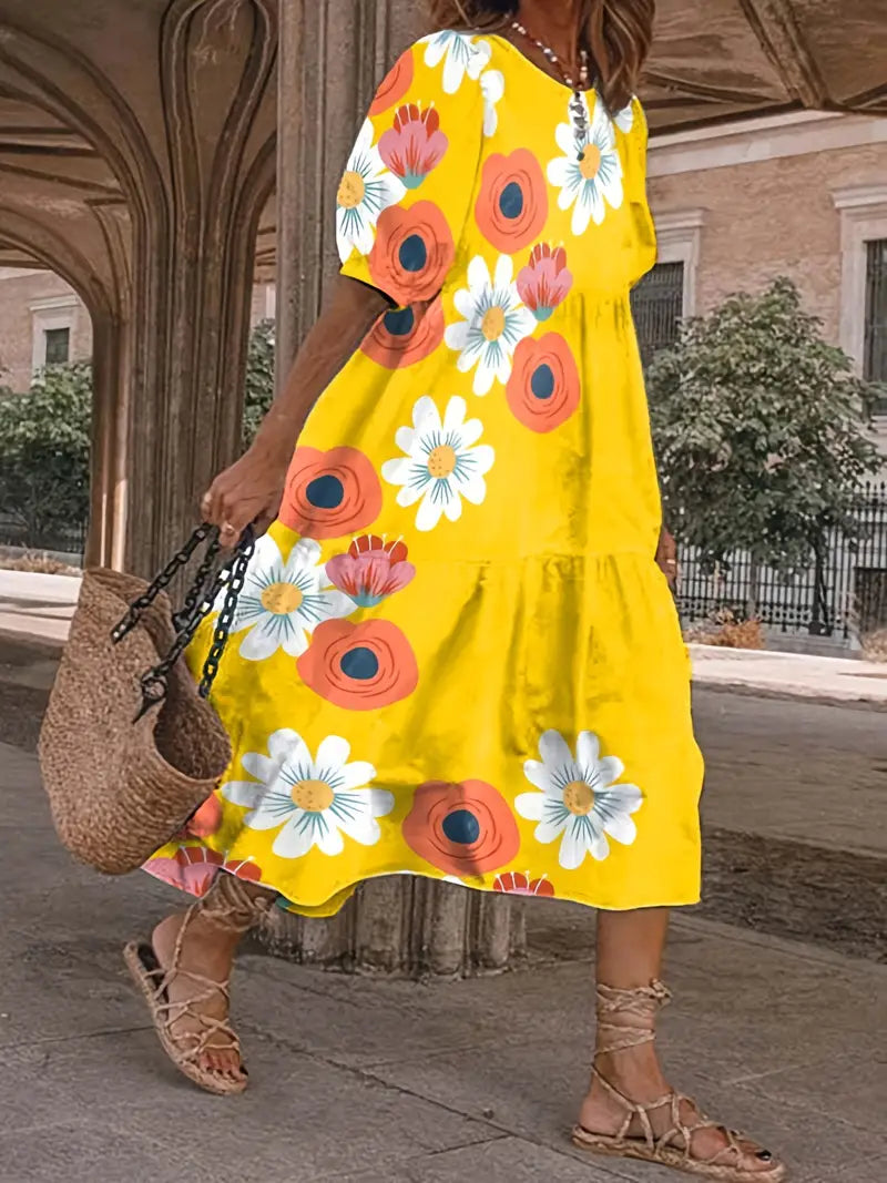 Beatriz - Hermoso vestido de flores